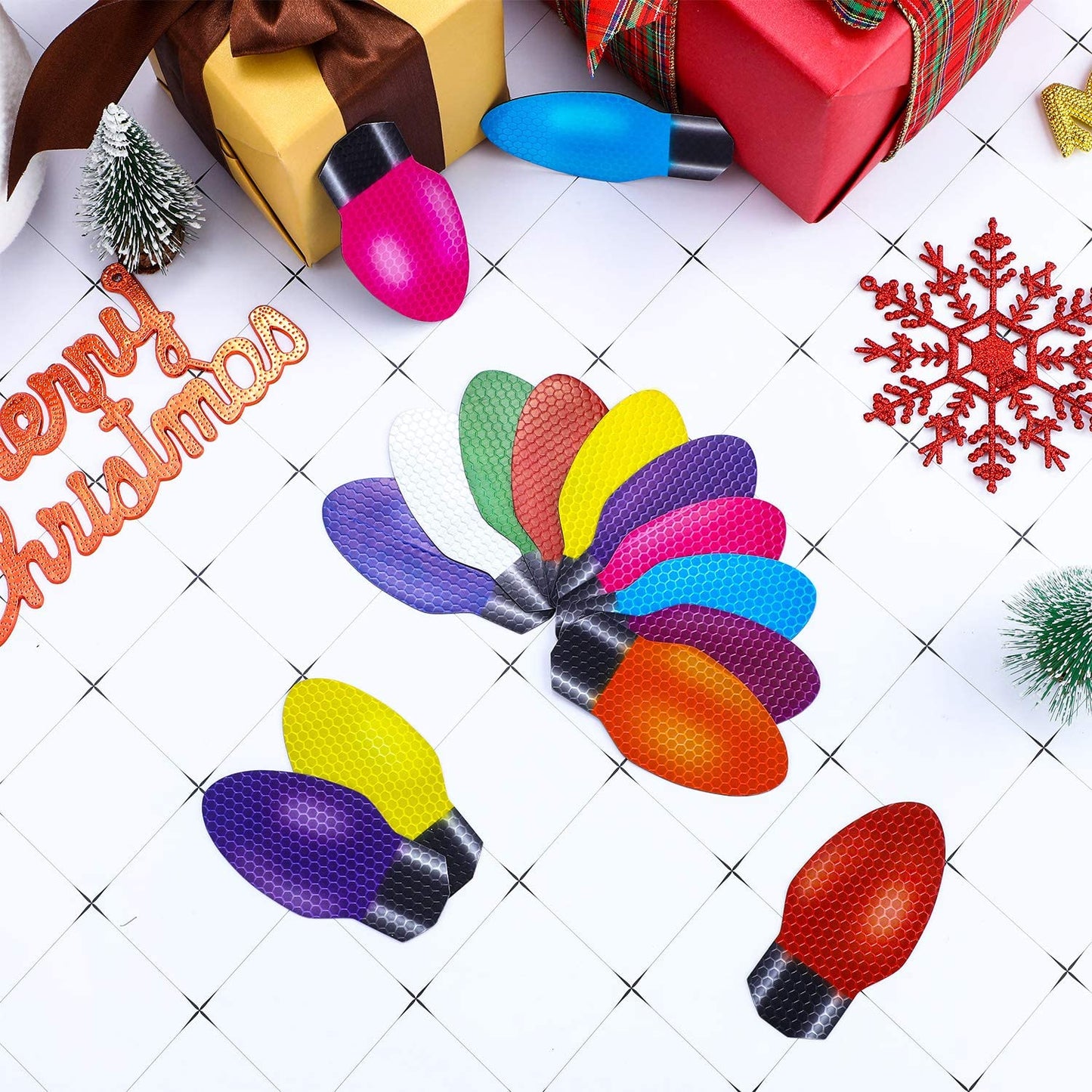 🔥🖤Early Black Friday Sale:50% OFF 🔥 Reflective Light Bulb Magnet Decorations