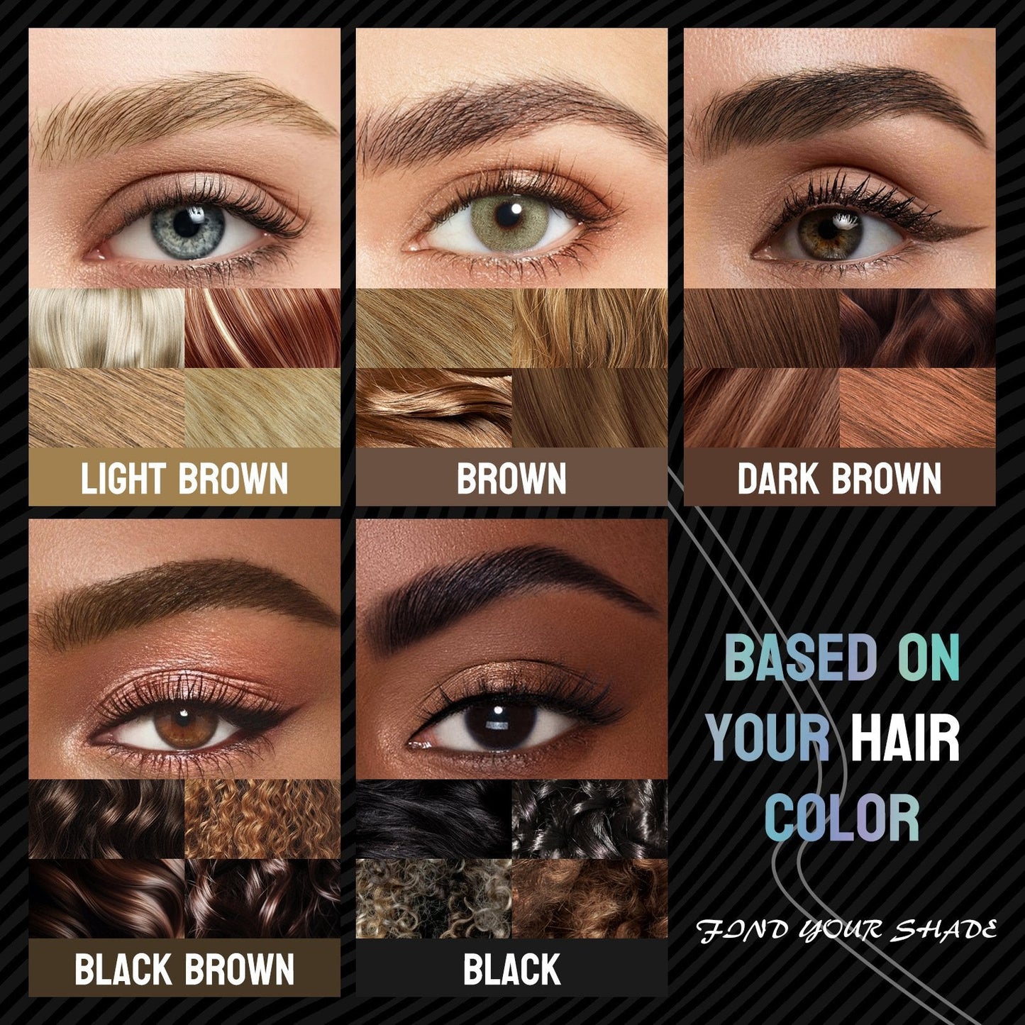 💖Buy 1 Get 1 Free 💖2-in-1 4D Eyebrow Pencil (Natural Brow Makeup and Eyelash Line)