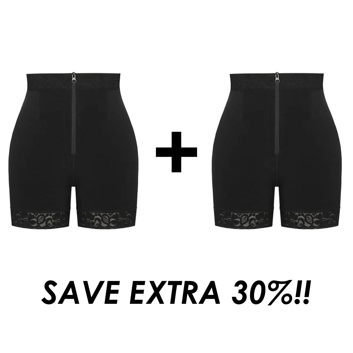 💗Summer Specials💗Lace Steel Boned Butt Enhancer Shorts Shapewear