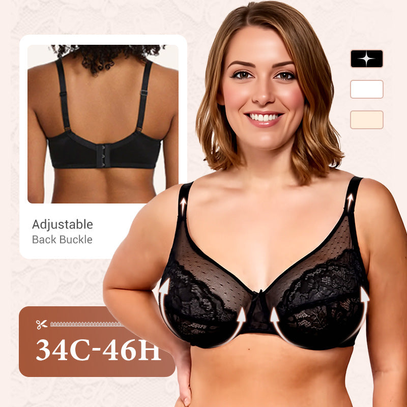 ⏳Limited time 50% discount💥Full Coverage Lace Minimizer Bra
