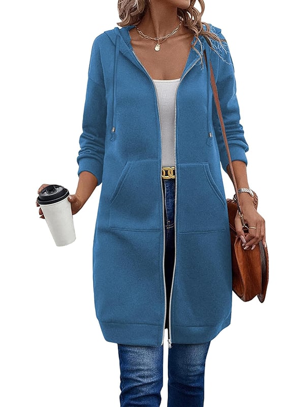 🥳Last Day Sale 64% Off🔥Women Casual Zip up Fleece Hoodies