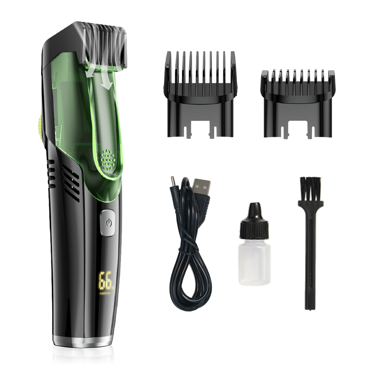 🔥LIMITED SALE 50% OFF🔥Waterproof Vacuum Beard Trimmer with 20 Shaving Length Settings
