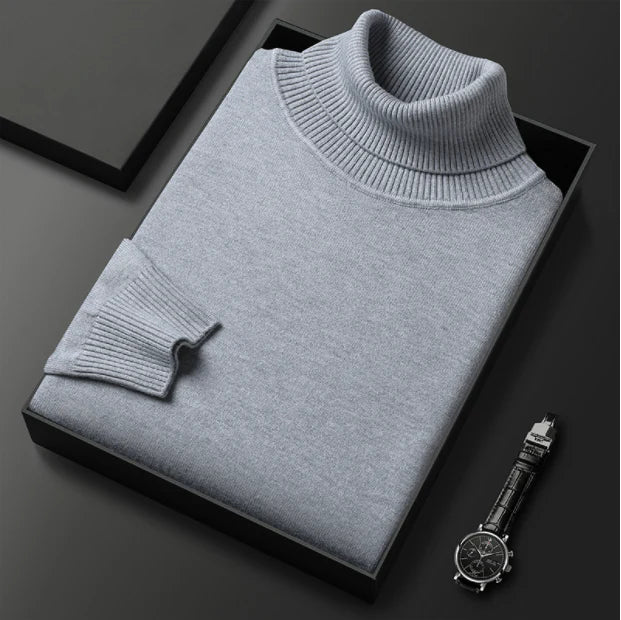 Díol Te - 50% Lascaine ✨Geansaí Cashmere Préimhe Dath Soladach d'Fhir - ceannaigh 2 le seachadadh saor in aisce