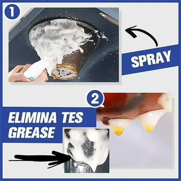 ⏰ HIGHLY EFFECTIVE OIL BREAKDOWN FOAMING SPRAY
