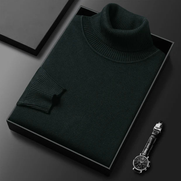 Díol Te - 50% Lascaine ✨Geansaí Cashmere Préimhe Dath Soladach d'Fhir - ceannaigh 2 le seachadadh saor in aisce