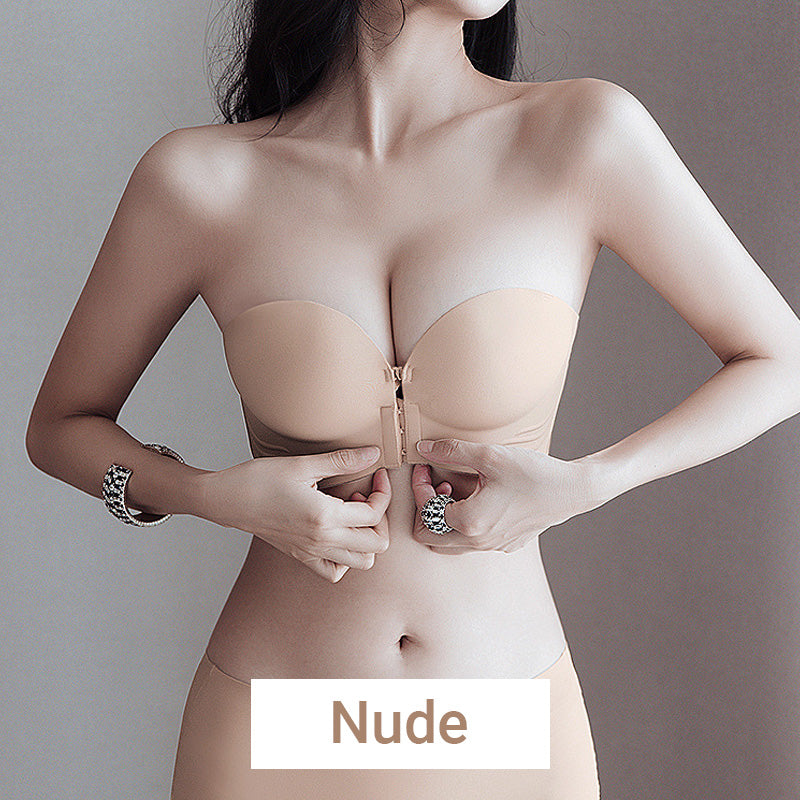 ⏳Time-limited Special⏰Women's Non-Slip Front Closure Strapless Bra