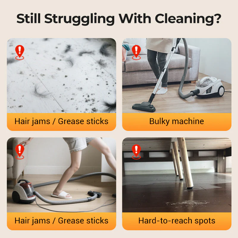 ✈️Free Shipping✨50% off for a limited time - Cordless, self-standing, rechargeable handheld vacuum cleaner