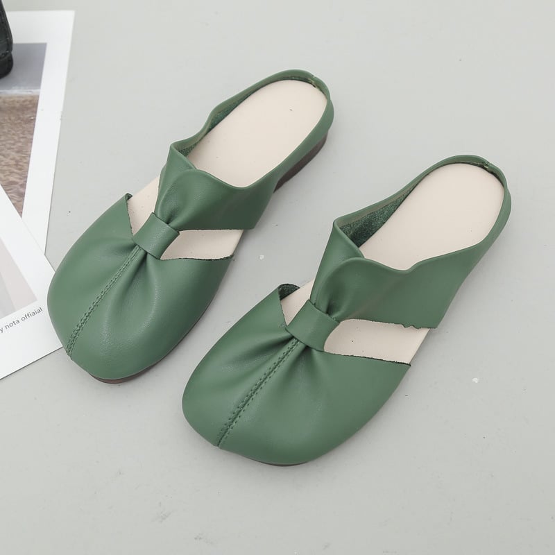 🔥Hot Sale 59% Off🔥Handmade Soft Leather Summer Light Slippers