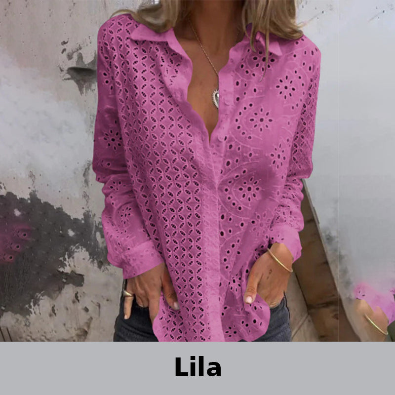 💥Limited Time Sale💃Hand-carved Feature Cutout Shirt