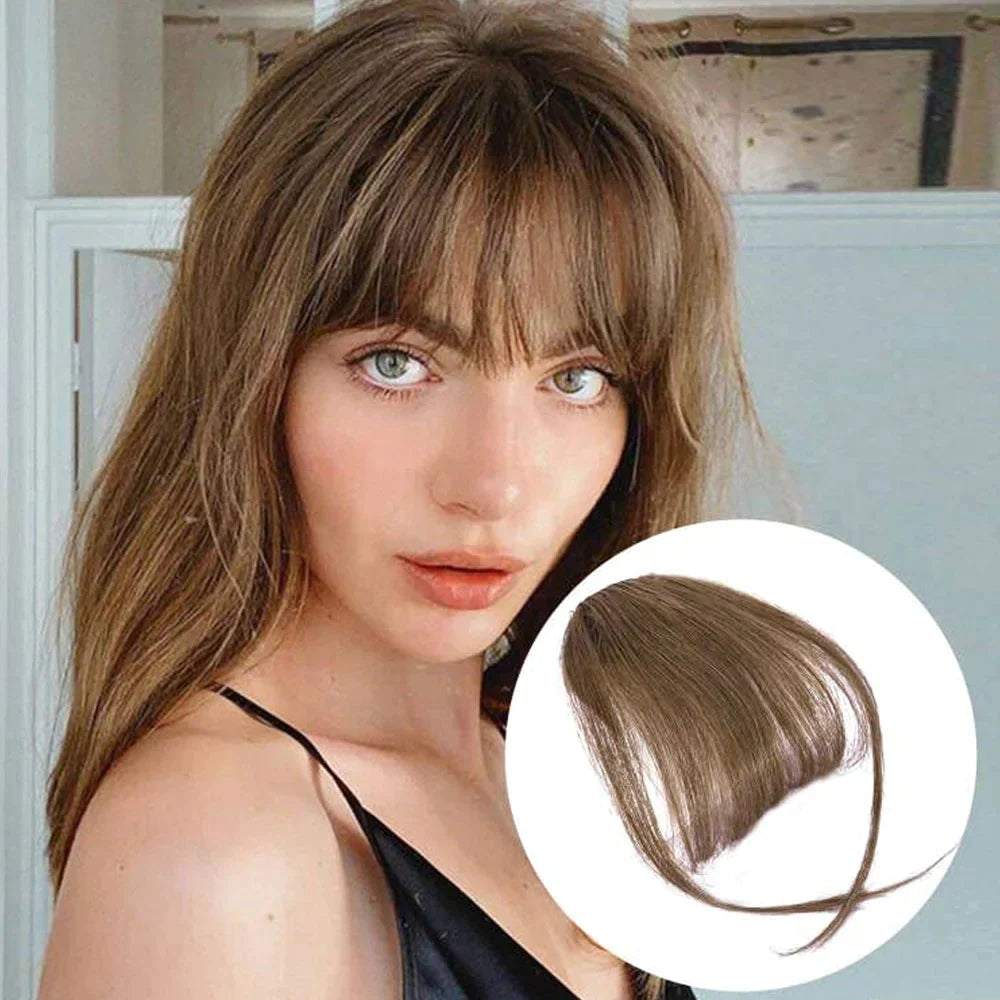🔥Limited Sale 50% OFF🔥Clip In Bangs 100% Human Hair Extensions Air Bangs