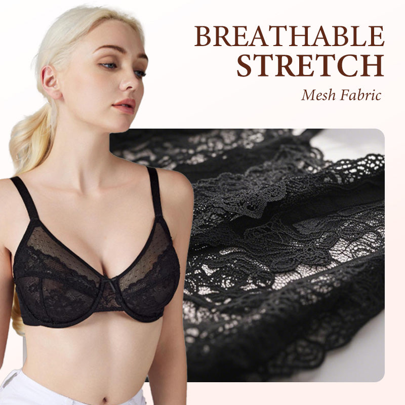 ⏳Limited time 50% discount💥Full Coverage Lace Minimizer Bra