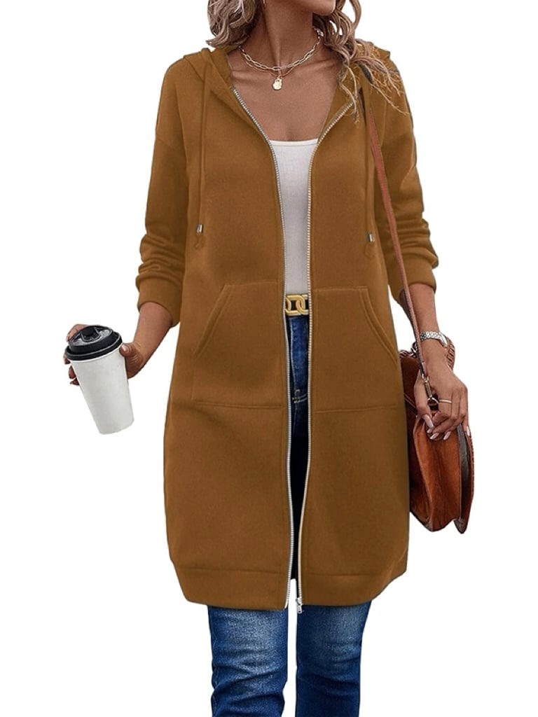 🥳Last Day Sale 64% Off🔥Women Casual Zip up Fleece Hoodies