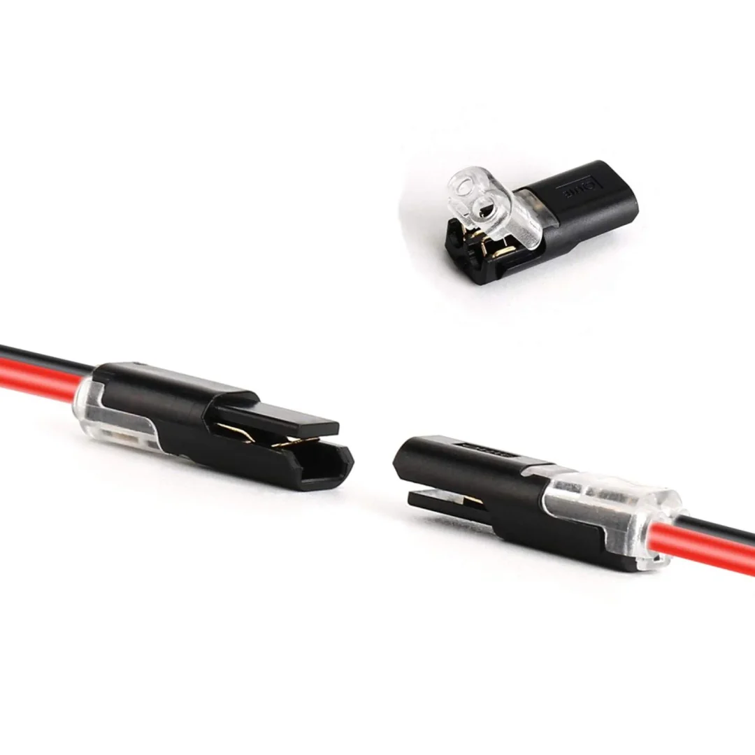 🔧Double-wire Plug-in Connector With Locking Buckle