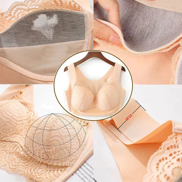 🔥Summer Hot Sale 50% OFF🔥Ultimate Lift Stretch Full Shape Seamless Lace Bra (3 PCS)🔥