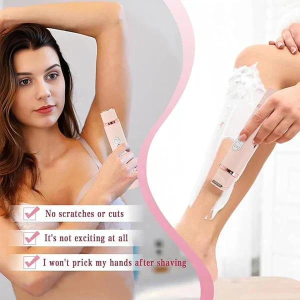 🔥Venta caliente 2025🔥Afeitadora eléctrica inalámbrica 2 en 1 para mujeres