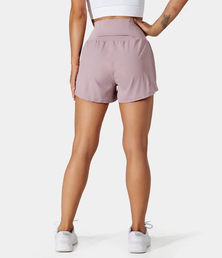 ✨️2025 Hot Sale 60% OFF🥰High Waisted 2-in-1 Yoga Shorts & Side Pockets