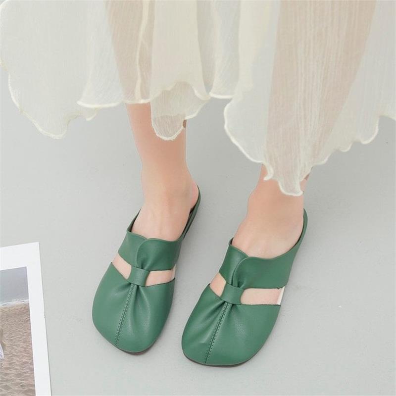 🔥Hot Sale 59% Off🔥Handmade Soft Leather Summer Light Slippers
