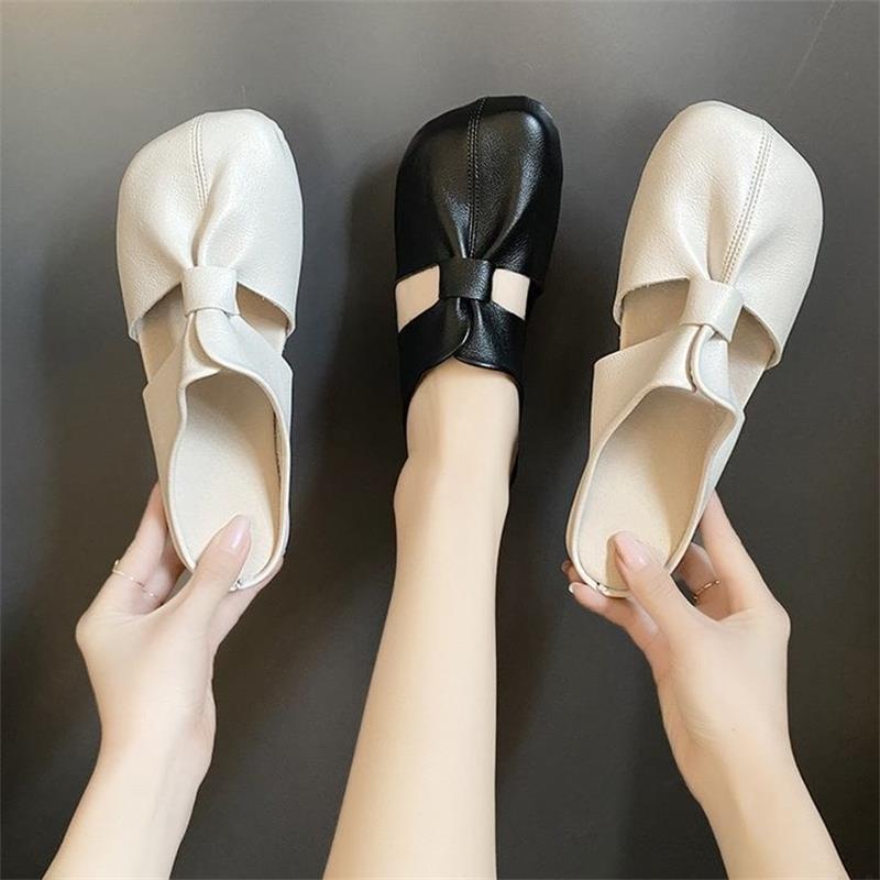 🔥Hot Sale 59% Off🔥Handmade Soft Leather Summer Light Slippers