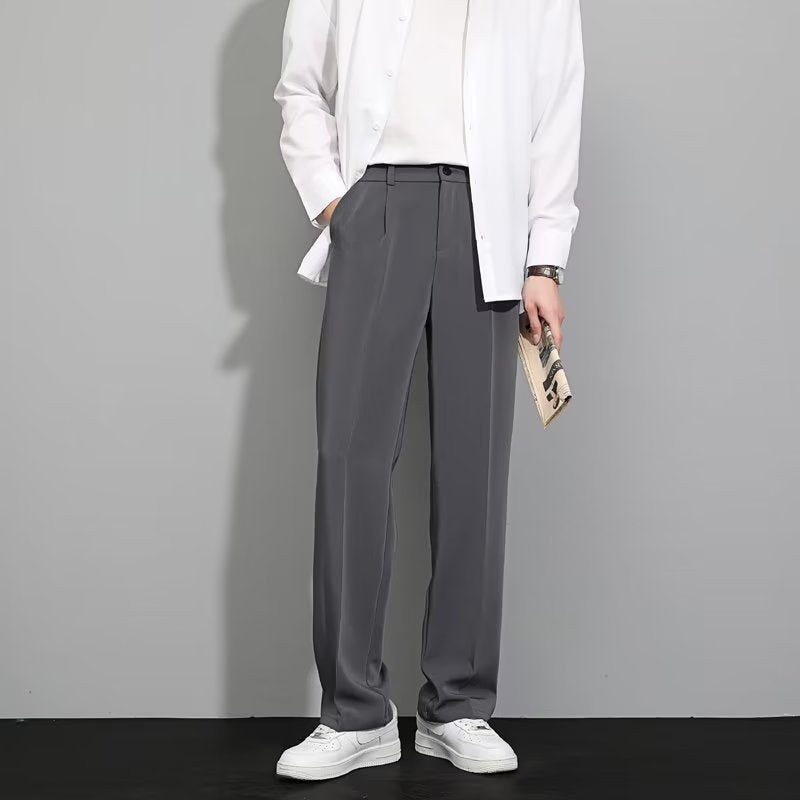 🔥Summer Specials-50% OFF💐ICE SILK STRAIGHT LEG PANTS👖