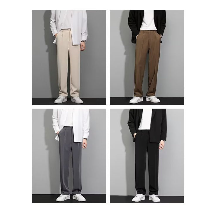 🔥Summer Specials-50% OFF💐ICE SILK STRAIGHT LEG PANTS👖