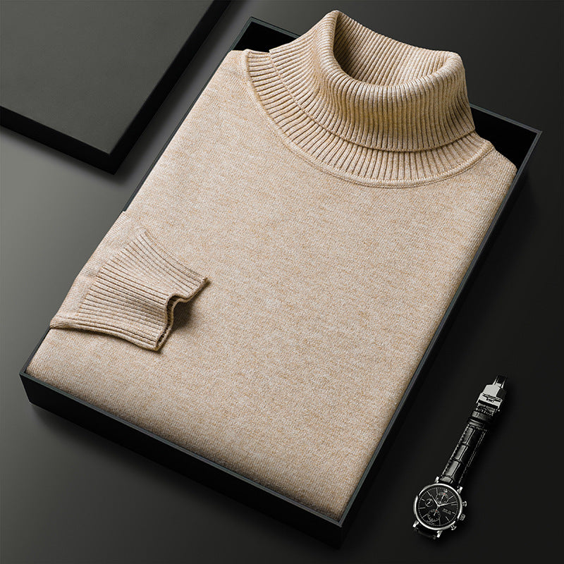 Díol Te - 50% Lascaine ✨Geansaí Cashmere Préimhe Dath Soladach d'Fhir - ceannaigh 2 le seachadadh saor in aisce
