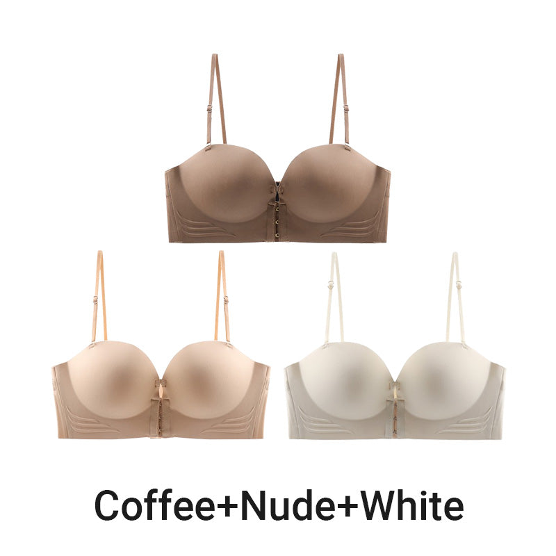 ⏳Time-limited Special⏰Women's Non-Slip Front Closure Strapless Bra