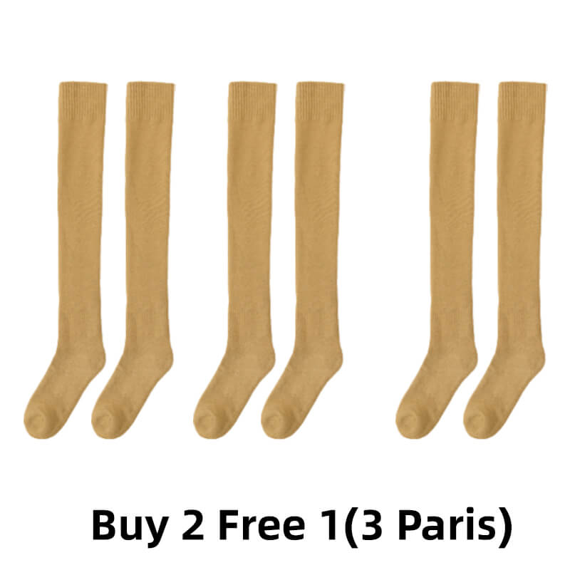 ❄️Special Sale & BUY MORE GET MORE🔥Fashionable Autumn And Winter Thickened Velvet Over-the-knee Women's Socks