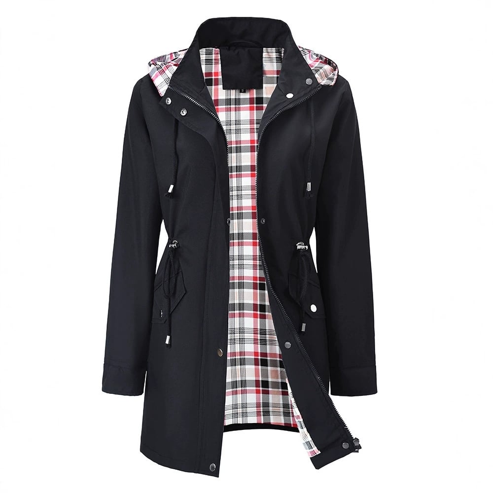 🍂Herbstrabatt 49 %💗🧥Ultimative karierte wasserdichte Jacke für Frauen🍃
