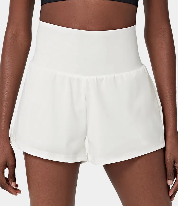 ✨️2025 Hot Sale 60% OFF🥰High Waisted 2-in-1 Yoga Shorts & Side Pockets