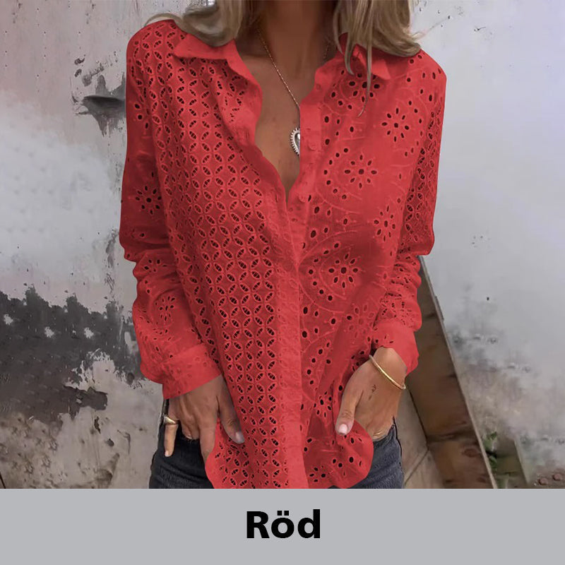 💥Limited Time Sale💃Hand-carved Feature Cutout Shirt