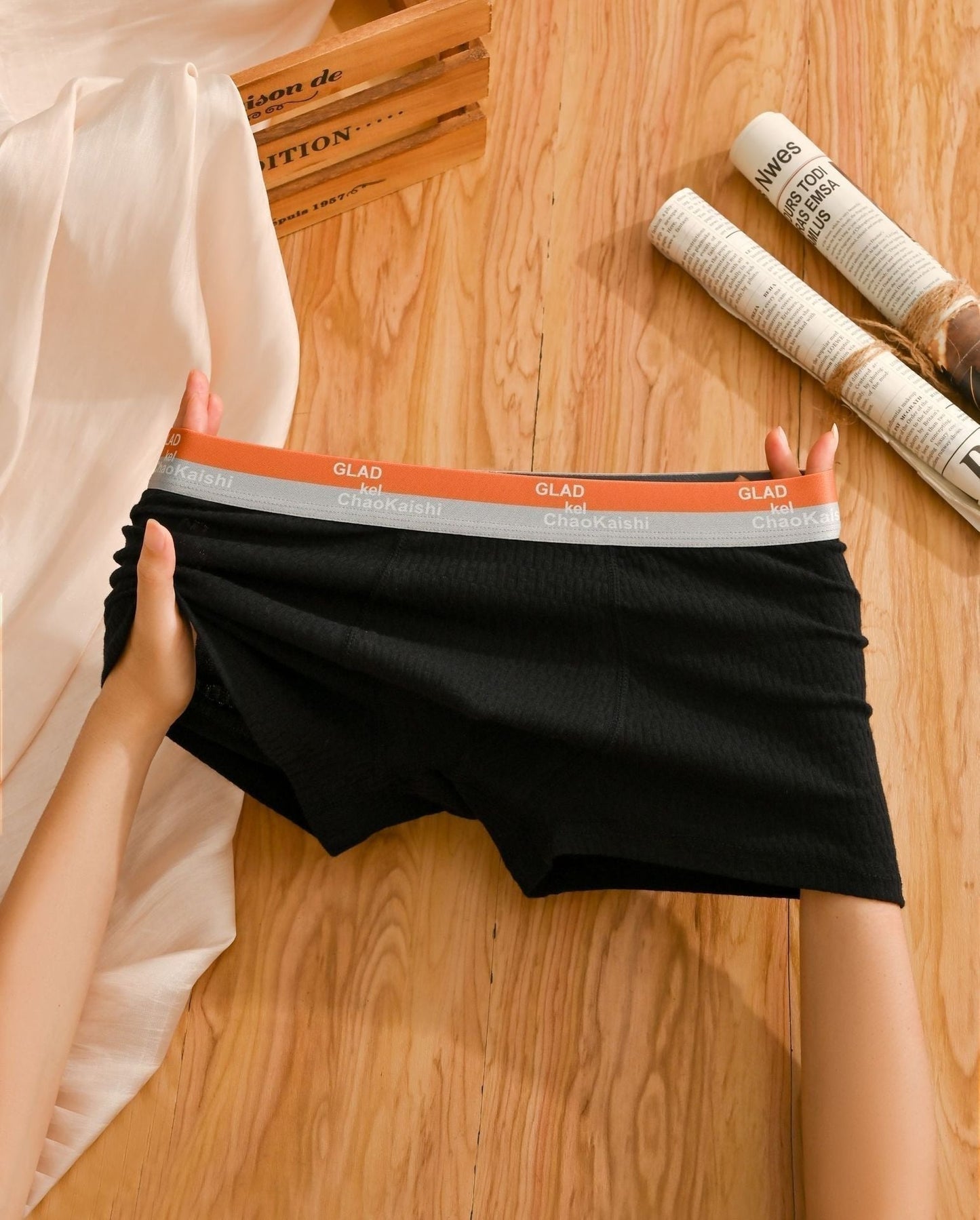 š„LIMITED SALE 50% OFFš„Bubble Cotton Men's Boxer Briefs Antibacterial Breathable Sweat Absorbent