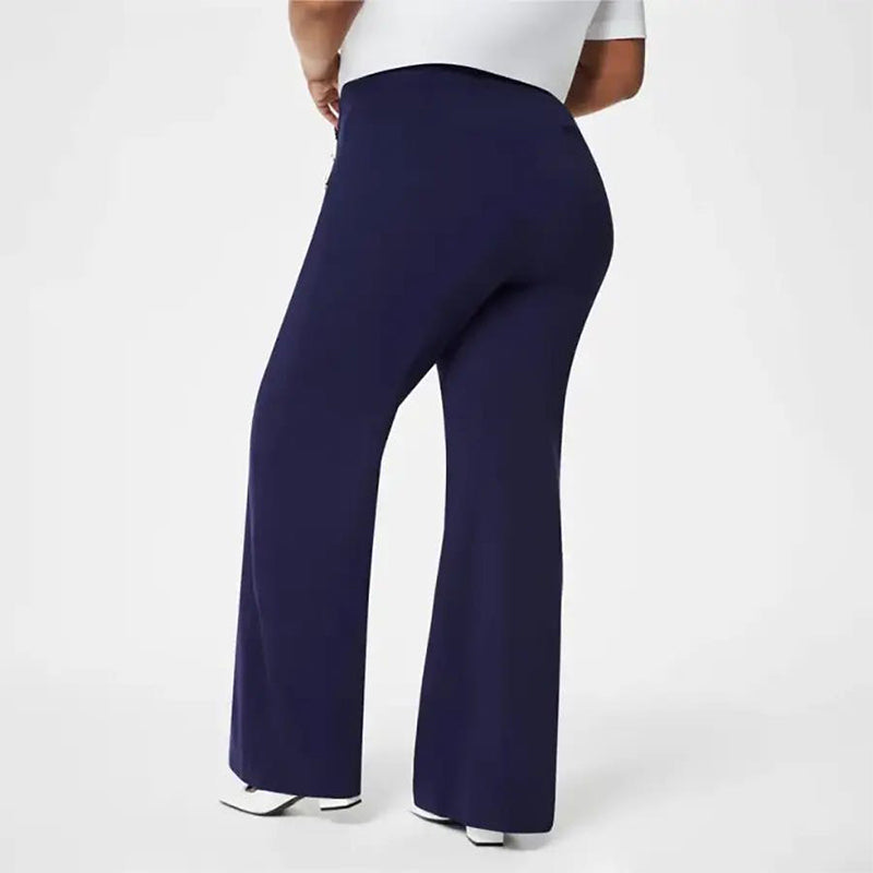 🔥 Mother's Day Special Price £14.99!!🎁-High Stretch Tummy Control Button Wide Leg Pants
