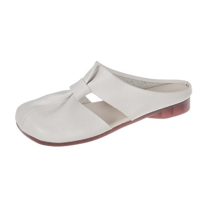 🔥Hot Sale 59% Off🔥Handmade Soft Leather Summer Light Slippers
