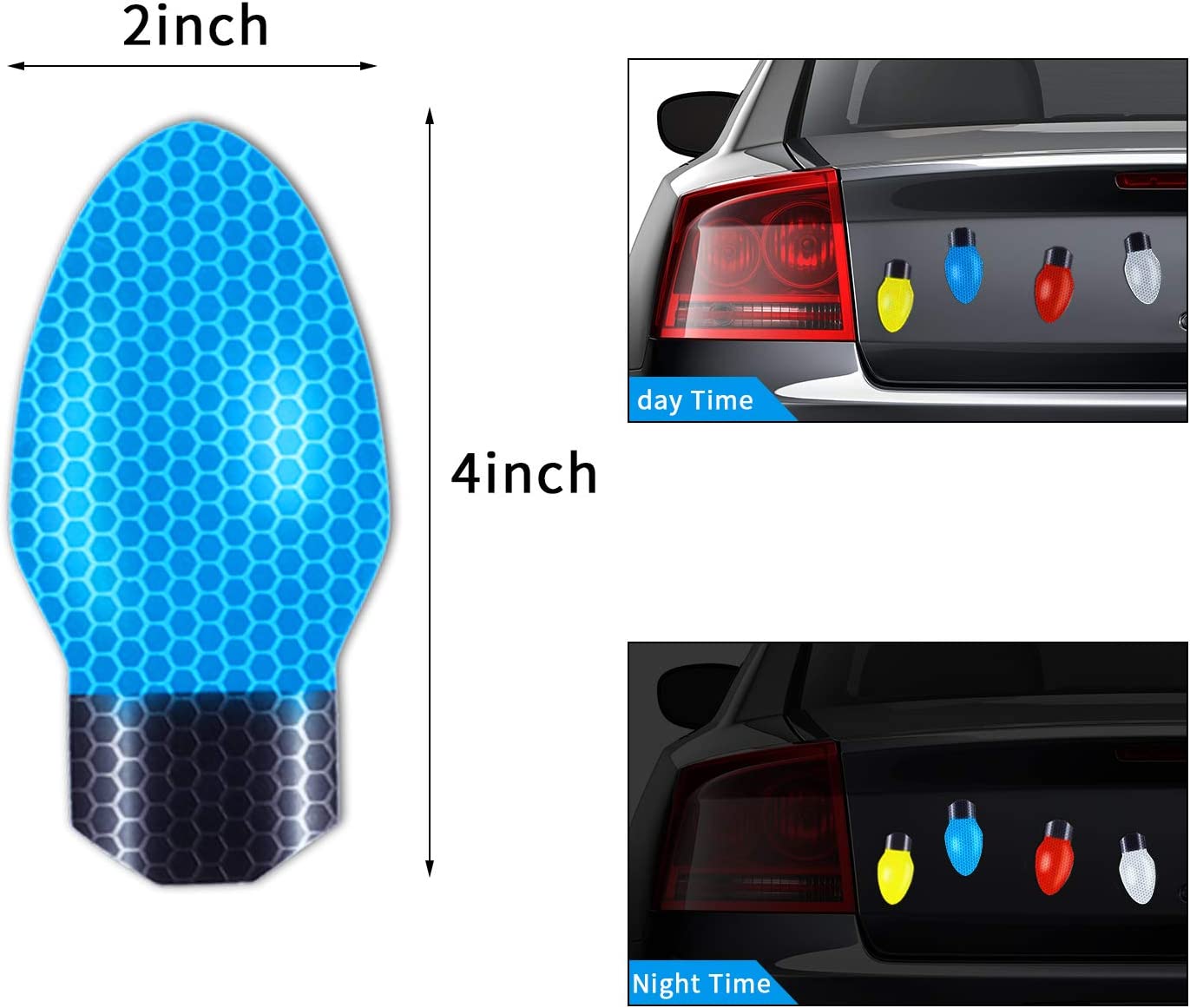 🔥🖤Early Black Friday Sale:50% OFF 🔥 Reflective Light Bulb Magnet Decorations