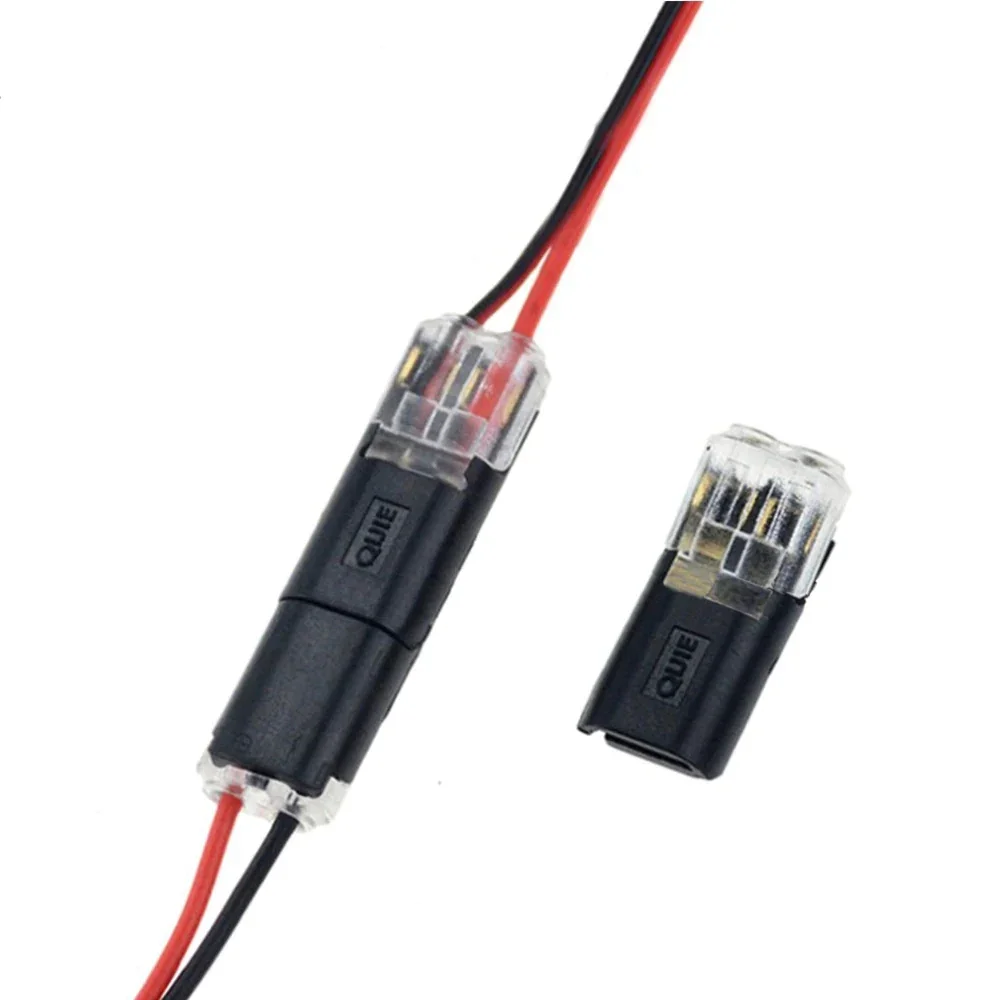 🔧Double-wire Plug-in Connector With Locking Buckle