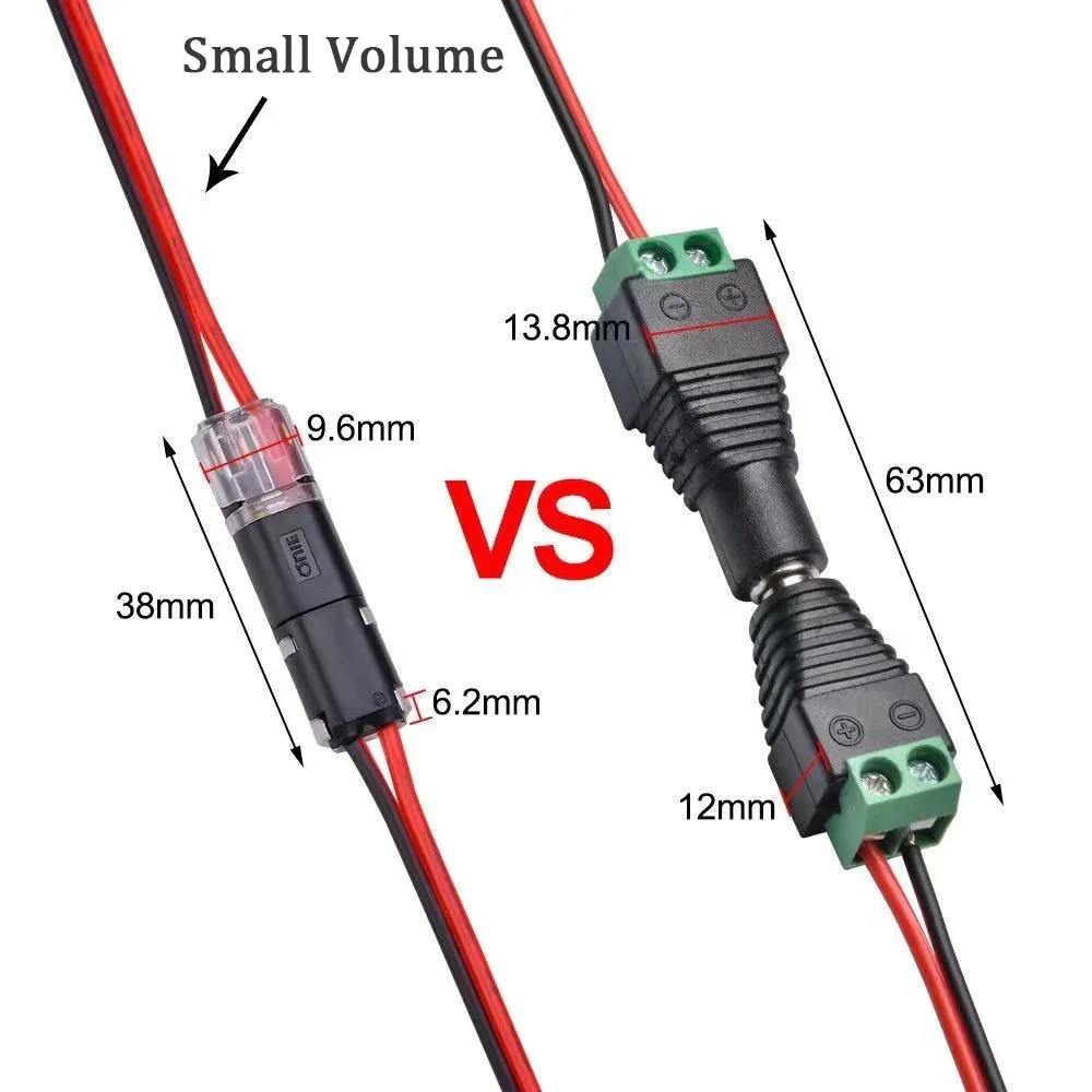 🔧Double-wire Plug-in Connector With Locking Buckle