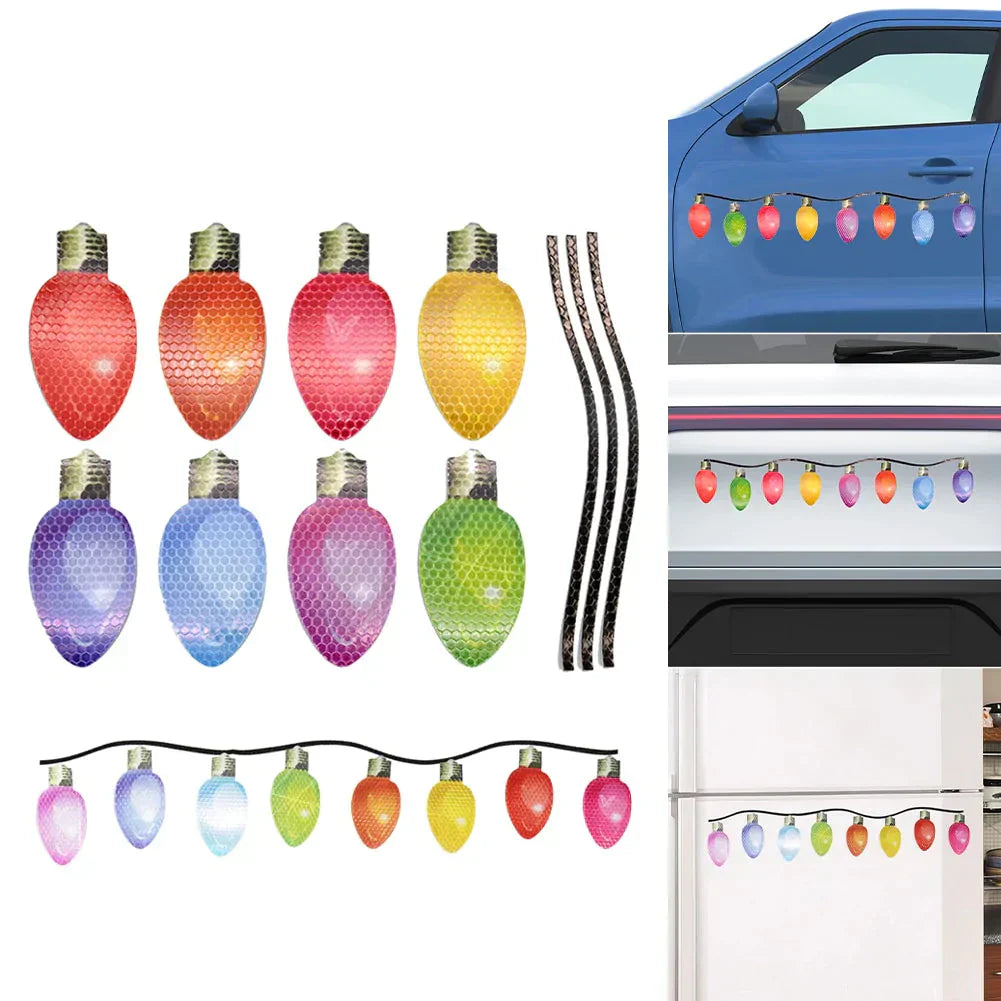 🔥🖤Early Black Friday Sale:50% OFF 🔥 Reflective Light Bulb Magnet Decorations