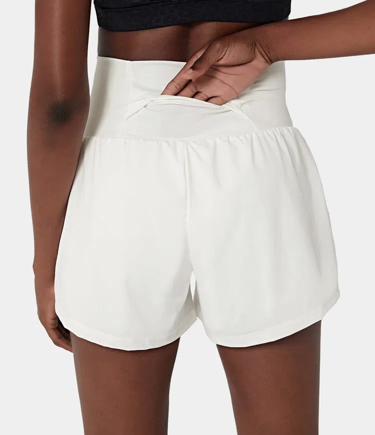✨️2025 Hot Sale 60% OFF🥰High Waisted 2-in-1 Yoga Shorts & Side Pockets