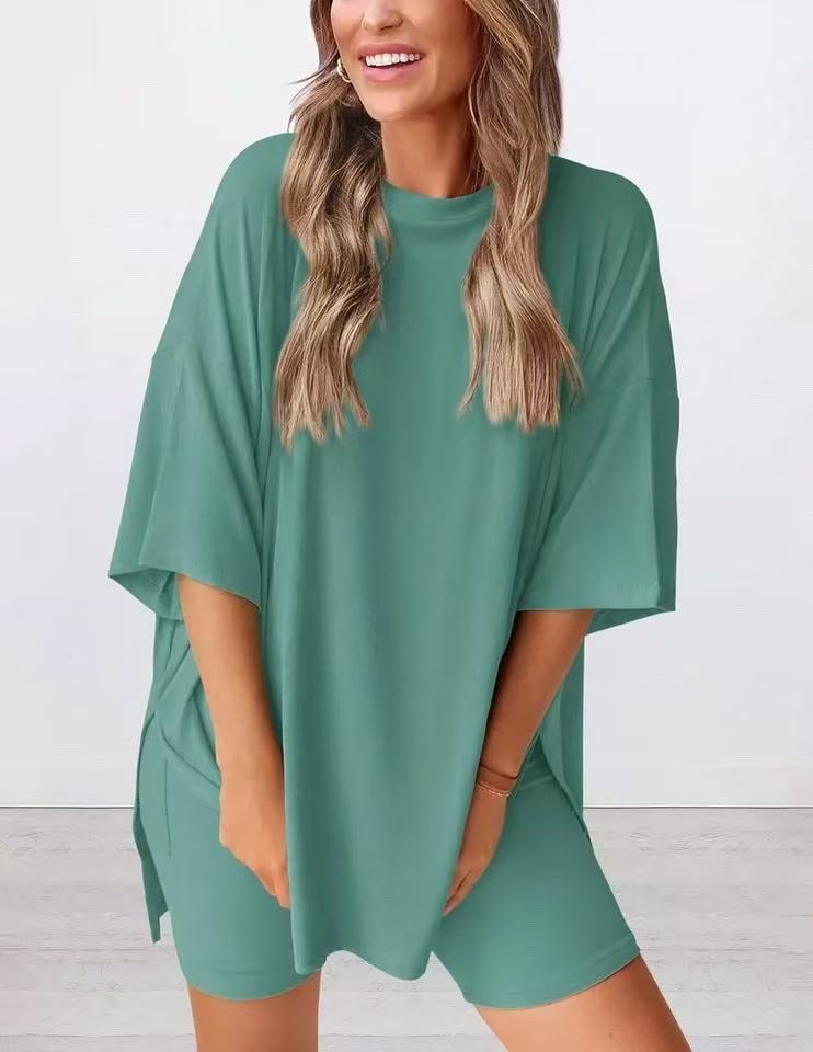 💟Dames zomer casual losse tweedelige set
