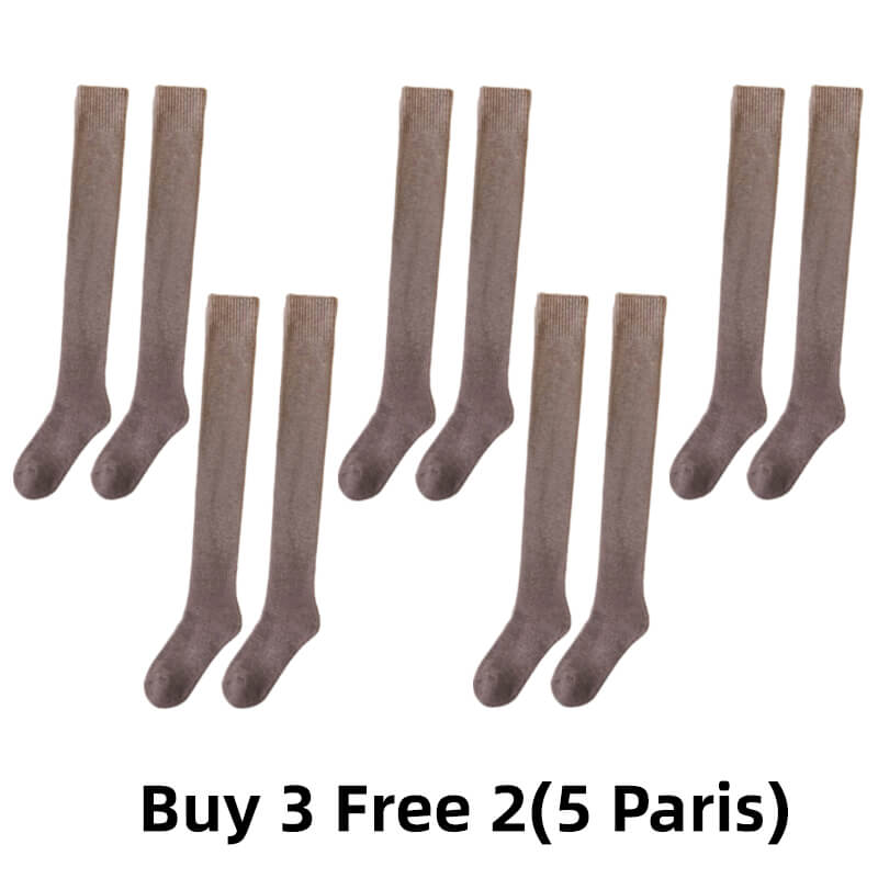 ❄️Special Sale & BUY MORE GET MORE🔥Fashionable Autumn And Winter Thickened Velvet Over-the-knee Women's Socks
