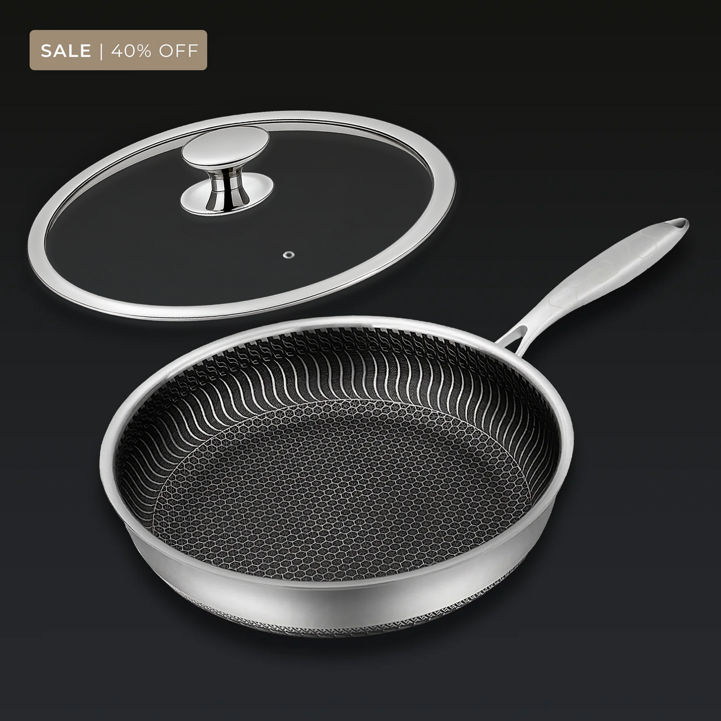 🍳2025 Hot ✨- Premium Non-Stick Pan with Lid