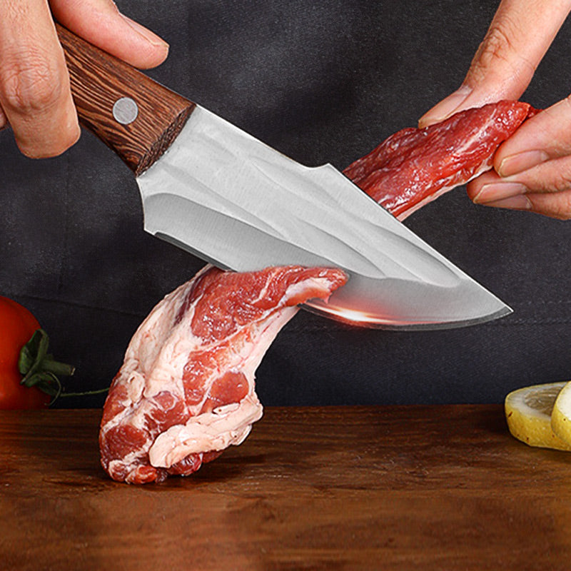 🔥Christmas Special 49% OFF🎅 Meat Cleaver Knife with Sheath