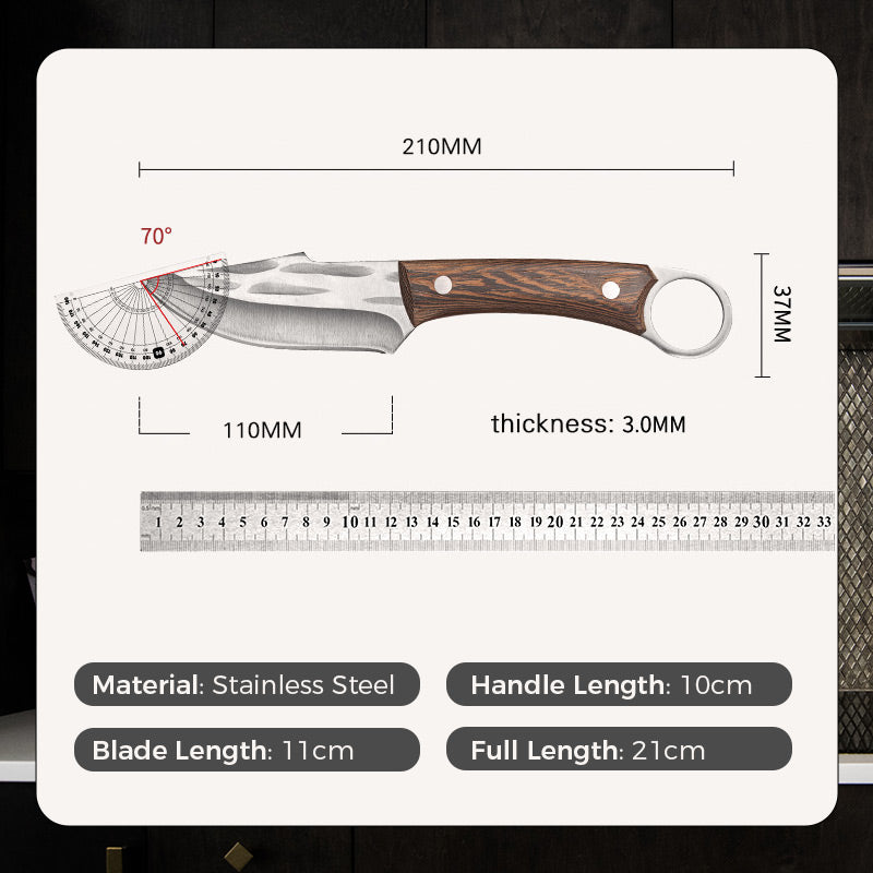 🔥Christmas Special 49% OFF🎅 Meat Cleaver Knife with Sheath