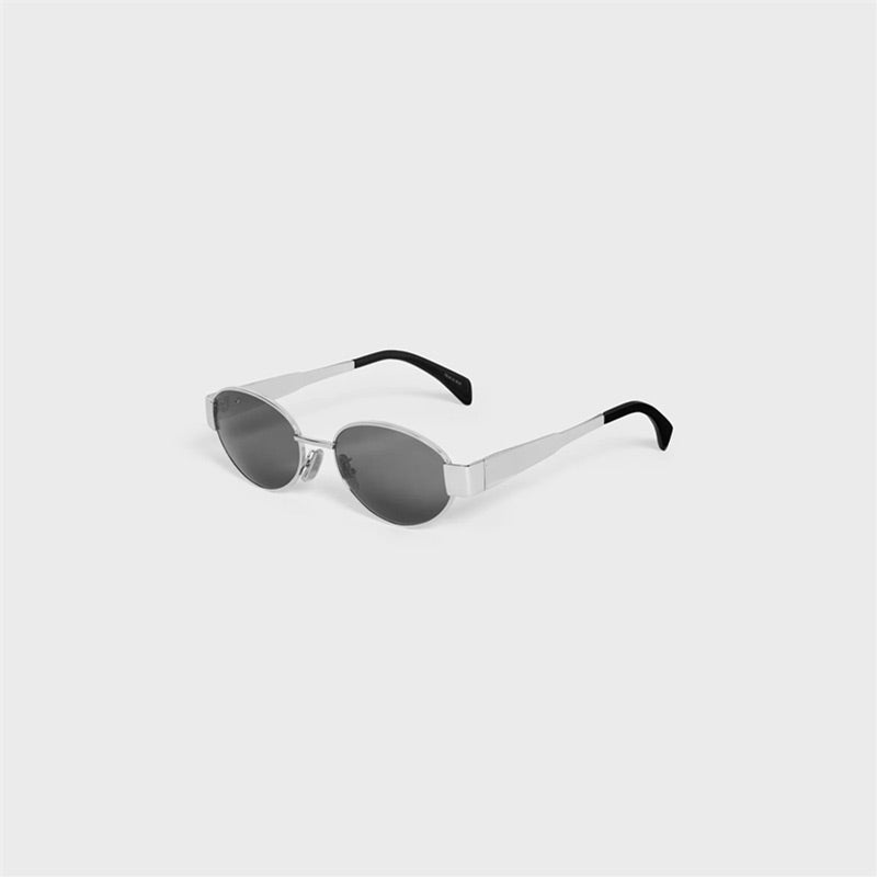 Vintage Oval Frame Sunglasses With Case(50% OFF)