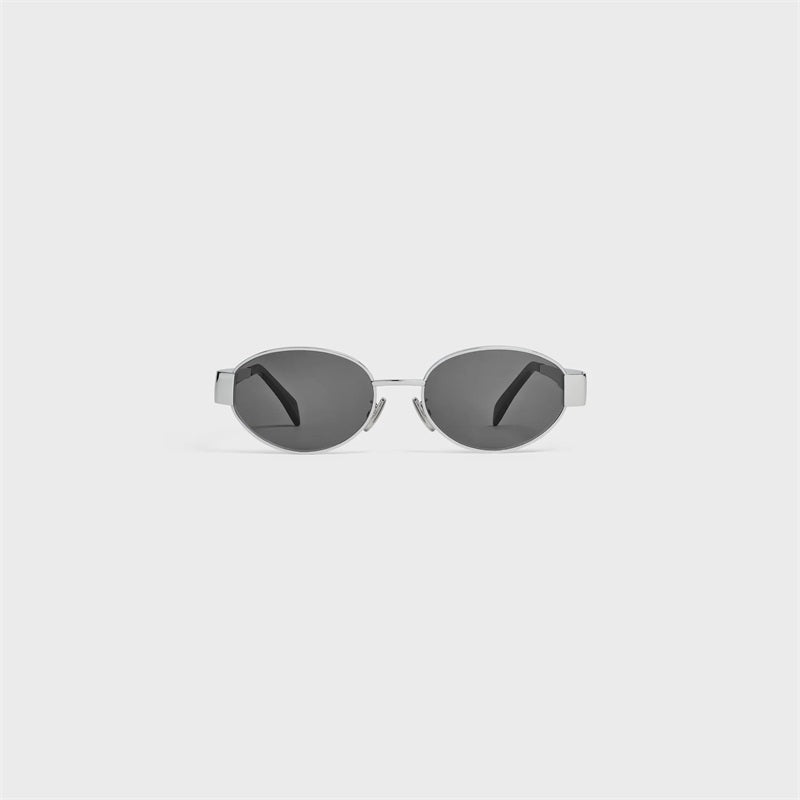 Vintage Oval Frame Sunglasses With Case(50% OFF)