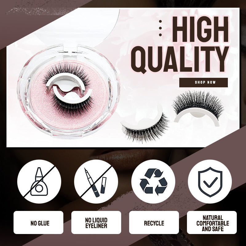 🎁Hot Sale 50% OFF✨Waterproof & Reusable Self-Adhesive Eyelashes