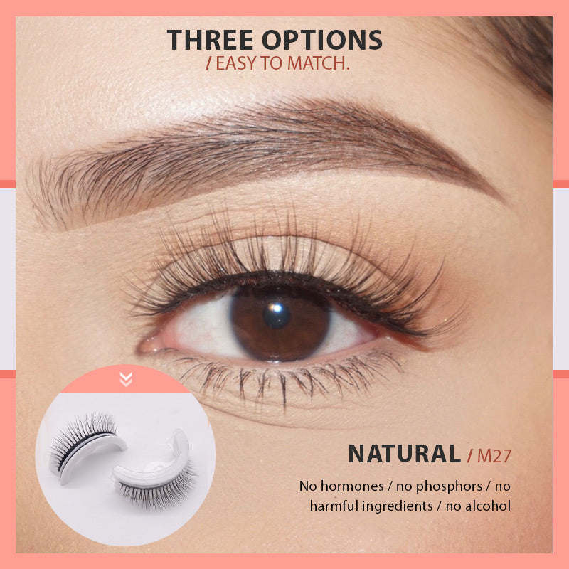 🎁Hot Sale 50% OFF✨Waterproof & Reusable Self-Adhesive Eyelashes