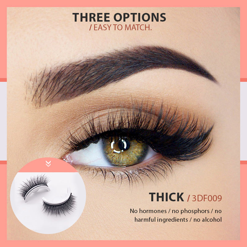 🎁Hot Sale 50% OFF✨Waterproof & Reusable Self-Adhesive Eyelashes