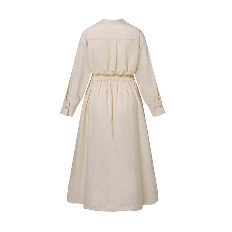 🔥Hot Sale 50% OFF💃Women's Pure Cotton Shirt Collar Dress