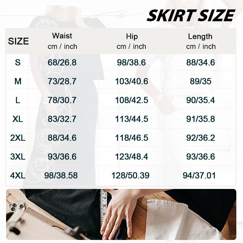 ❤️🔥Hot Sale 50% OFF🔥Women's casual two-piece floral T-shirt and mid-length skirt set